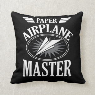 Almofada Mestre do avião de papel de Origami para miúdos
