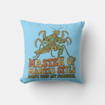 Mestre do Estilo de Karatê Mantis Inseto Divertido