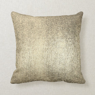 Almofada Metálicos brilhantes do marfim Dourado mais foxie