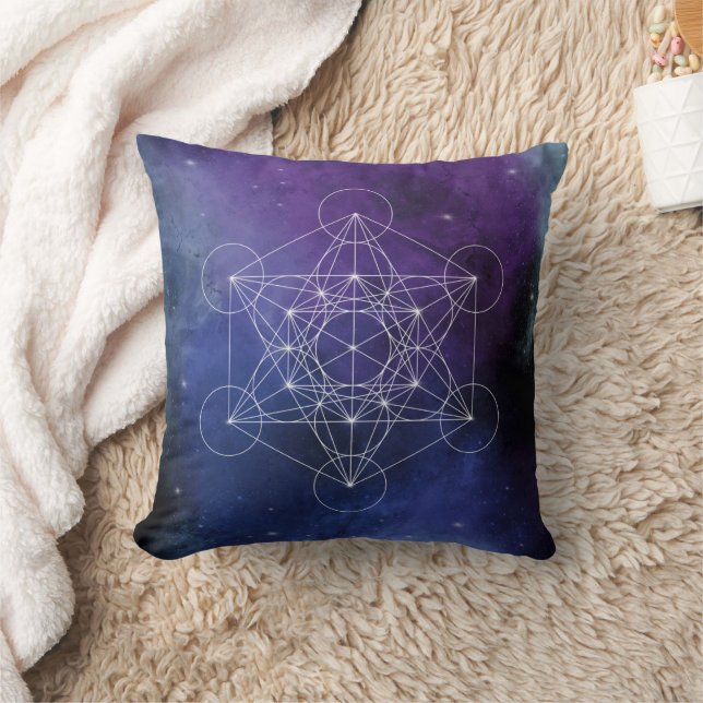 Almofada Metatron, chakra,zen,sacred geometric, geometry, (Cobertor)