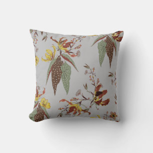 Almofada Método de colheita de flores silvestres retrô, pla