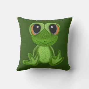 Almofada Meu Amigo do Sapo Verde
