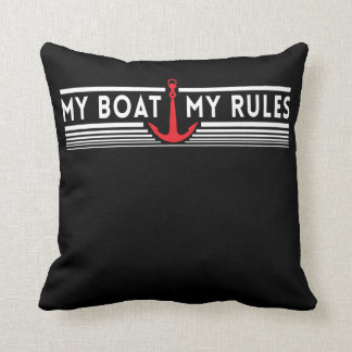 Almofada Meu barco minhas regras