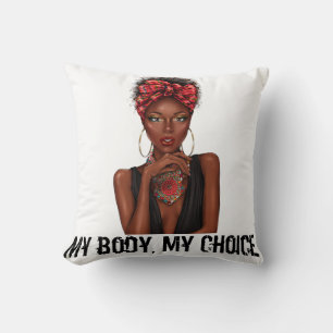 Almofada Meu Corpo Minha Escolha Mulher Direitos T-Shirt