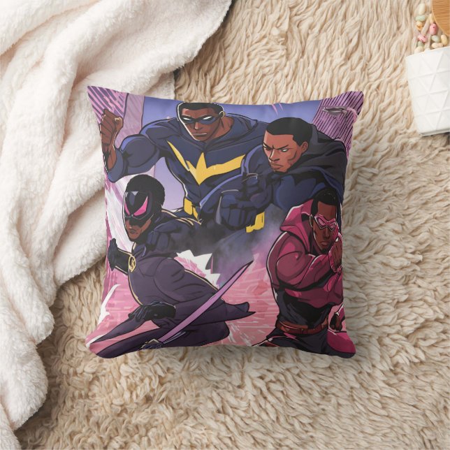 Almofada Meu Herói Está Aqui (Cobertor)