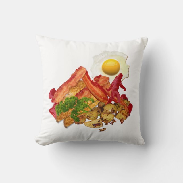 Almofada Meu Ketchup foi esquadrão para o café da manhã de  (Frente)