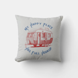 Almofada Meu Lugar Feliz Tem Travesseiro Com Conexão Comple