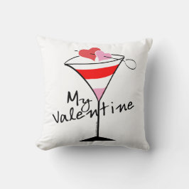 Almofada Meu Namorados Heart Martini Design