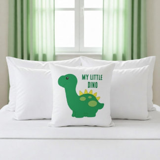Almofada Meu Pequeno Dino Fofo