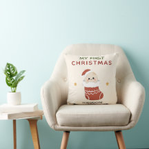 Meu Primeiro Natal Pequeno Ovo Enfeite