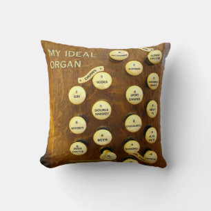 Almofada Meu travesseiro decorativo ideal do órgão