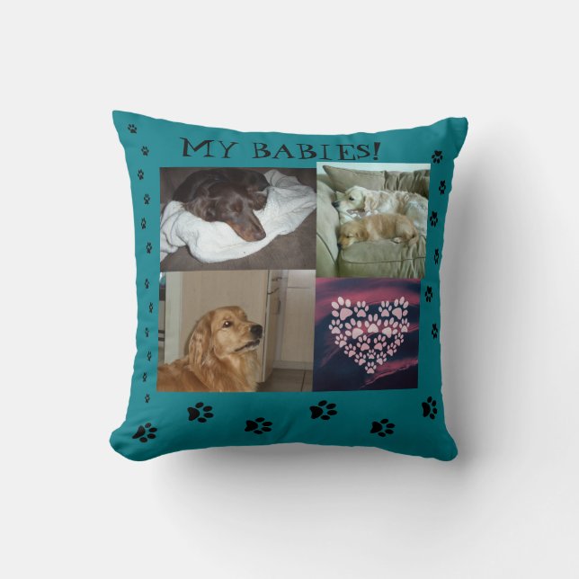 Almofada Meus Bebês Preciosos (Frente)