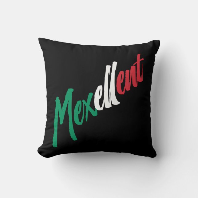 Almofada Mexellent - México e orgulho mexicano (Frente)