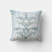 Miçangas Russo Blue Chandelier Monograma Vintage
