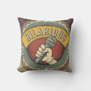 Almofada Microfone Clássico Hilário