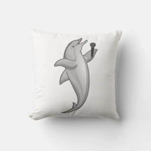 Almofada Microfone Dolphin Singer
