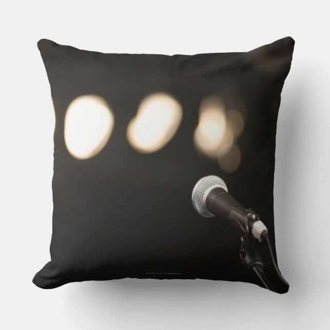 Almofada Microfone e projectores (Frente)