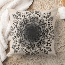 Almofada Midnight Mandala Elegance