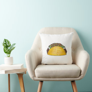 Almofada Milho de carne Taco Tex Mexicano Tex Mex Foodie