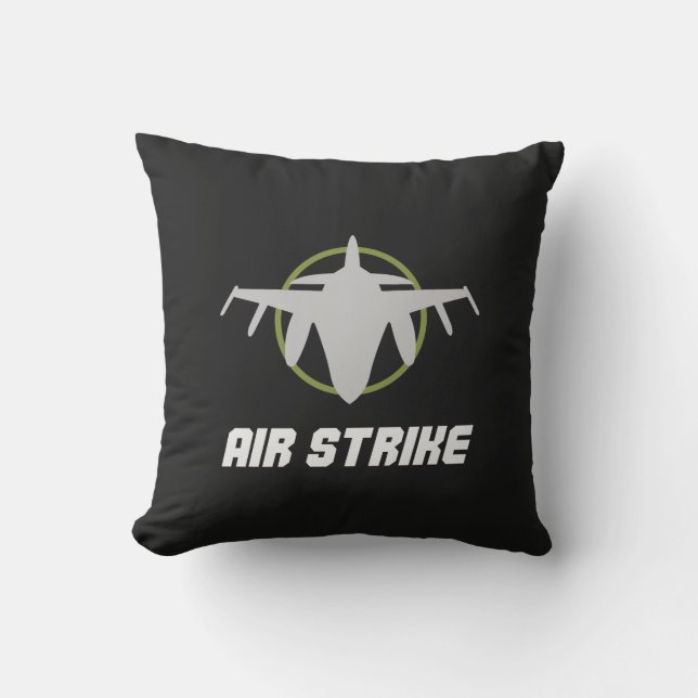 Almofada Military Fighter Jet Air Strike (Frente)