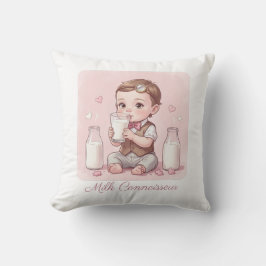 Almofada Milk Connoisseur Baby Boy Print Nursery