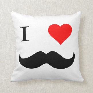 Almofada Mim bigodes do coração