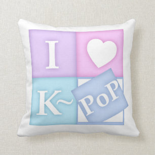 Almofada Mim coração K~Pop
