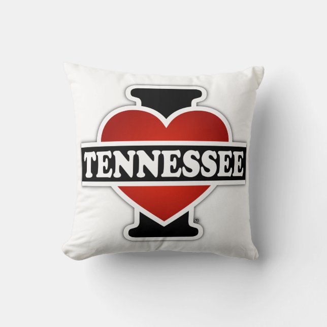 Almofada Mim coração Tennessee (Frente)