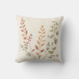 Almofada Minimalist Botanical Branches Decorative Pillow