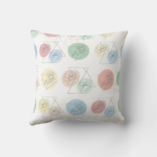 Almofada Minimalist Floral Pillow