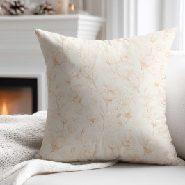 Almofada Minimalist Neutral Wildflower