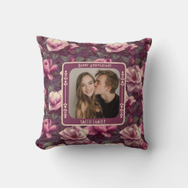 Almofada Minimalist Parents 1St Anniversary Throw Pillow