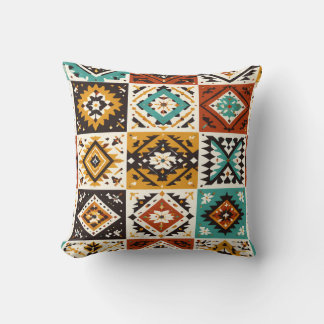 Almofada Minimalist Tribal Vertical Stripe Pillow | African