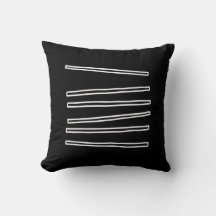Minimalista Geométrico Abstrato Preto Branco Elega