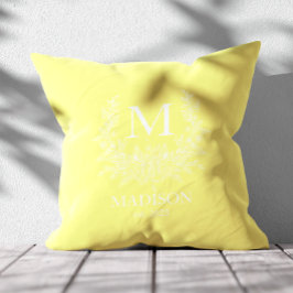 Almofada Minimalista Moderno Personalizável Inscrição Perso