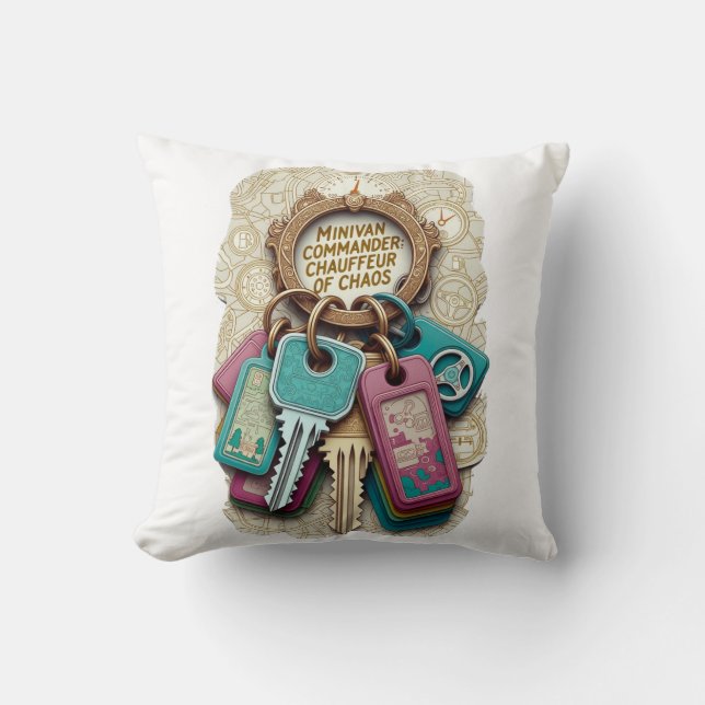 Almofada Minivan Commander T Shirt, Chauffeur of Chaos Mug (Frente)