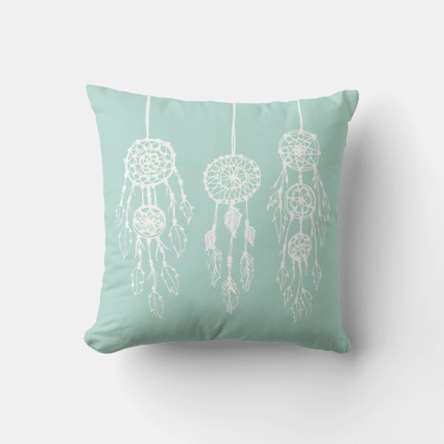 Almofada Mint Bohemian Dreamcatchers (Frente)