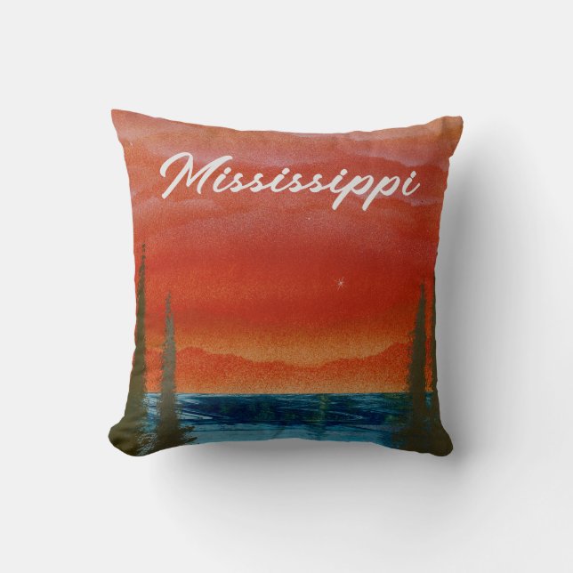 Almofada Mississippi Sky (Frente)
