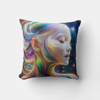 Almofada mistério espacial vasto universo espacial contando