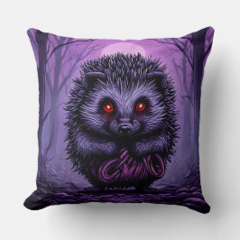 Almofada Misterioso Porco na Floresta Spooky