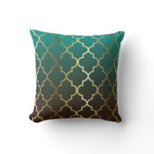 Mistura de Teal e Brown | Padrão Dourado de Quatre