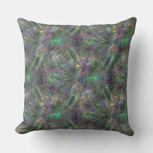 Almofada Mistura de textura áspera, arranhões e matança (Frente)