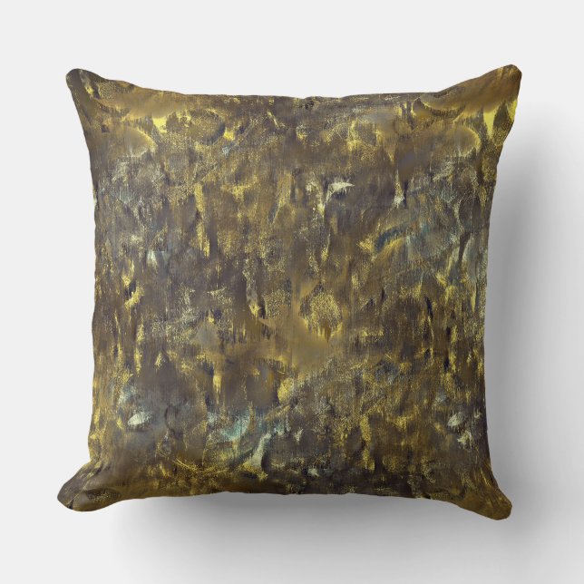 Almofada Mistura de textura de manchas rugosas e de chuva s (Frente)