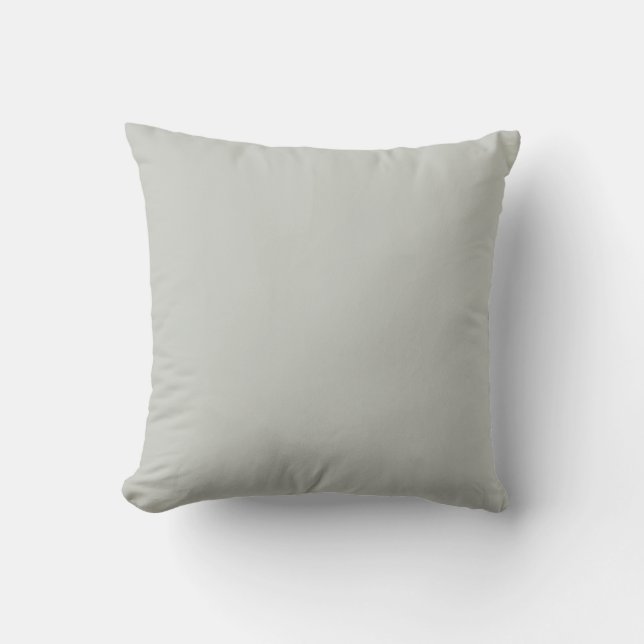 Almofada Misty Gray Green Solid Color (Frente)