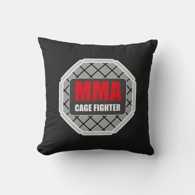 Almofada Mixed Martial Arts Cage Fighter MMA (Frente)