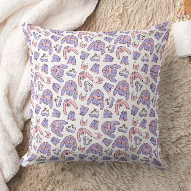 Almofada Moda rosa Vibes 90s (Cobertor)