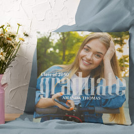 Almofada Modelo de Foto de Formatura Personalizado Simples