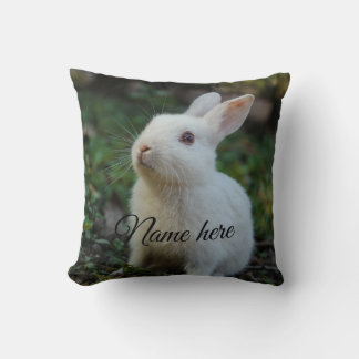 Almofada Modelo de foto de nome de animal de estimação simp