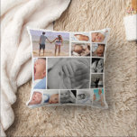 Almofada Modelo de Foto Personalizado Único<br><div class="desc">Travesseiro personalizado de colagem de fotos de Ricaso ...  adicione suas próprias fotos ...  fácil de usar modelo de travesseiro ...  basta carregar suas próprias fotos para este travesseiro e fazer de si mesmo uma única manutenção</div>