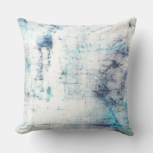 Almofada Modern Abstract Art Throw Pillow (Frente)